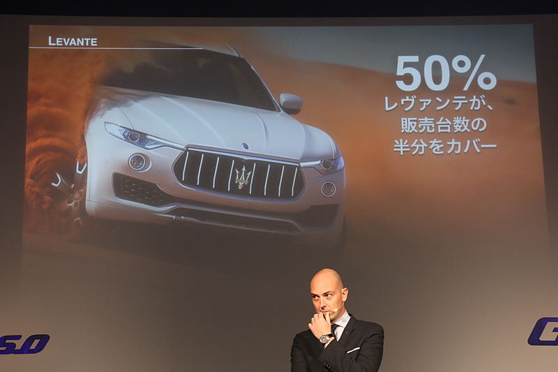 レヴァンテは販売の半数を占めるだけでなく、多くの新規ユーザー獲得に貢献
