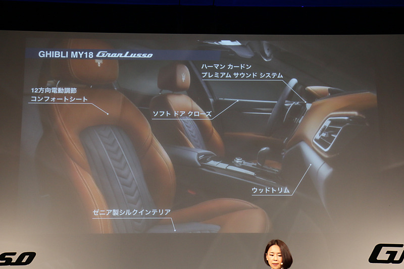 グランルッソの内外装における特徴