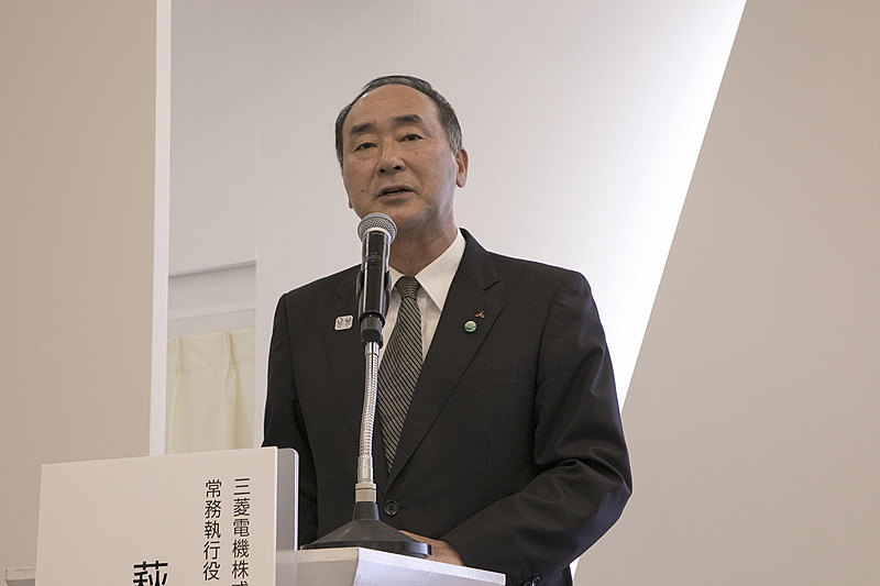 三菱電機株式会社 常務執行役 営業本部長 萩原稔氏