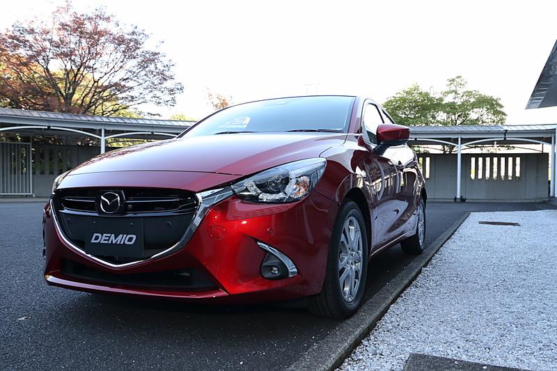 幅寄せをした状態