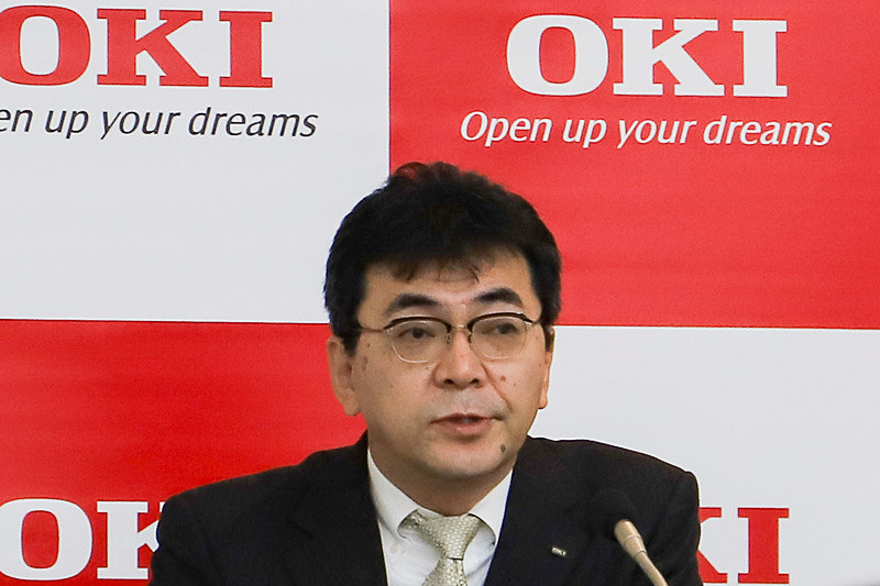 沖電気工業株式会社 執行役員 兼 情報通信事業本部 副本部長 片桐勇一郎氏