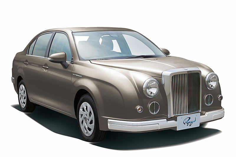 新色のボディカラーでは、「クールボルドーガラスフレーク」（左）をリューギとリューギ ワゴンに設定。「アバンギャルドブロンズメタリック」（右）はリューギのみで選択できる