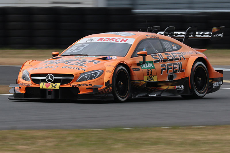 63号車「Mercedes-AMG DTM Team HWA」（マロ・エンゲル選手）