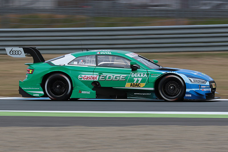 77号車「Audi Sport Team Phoenix」（ロイック・デュバル選手）