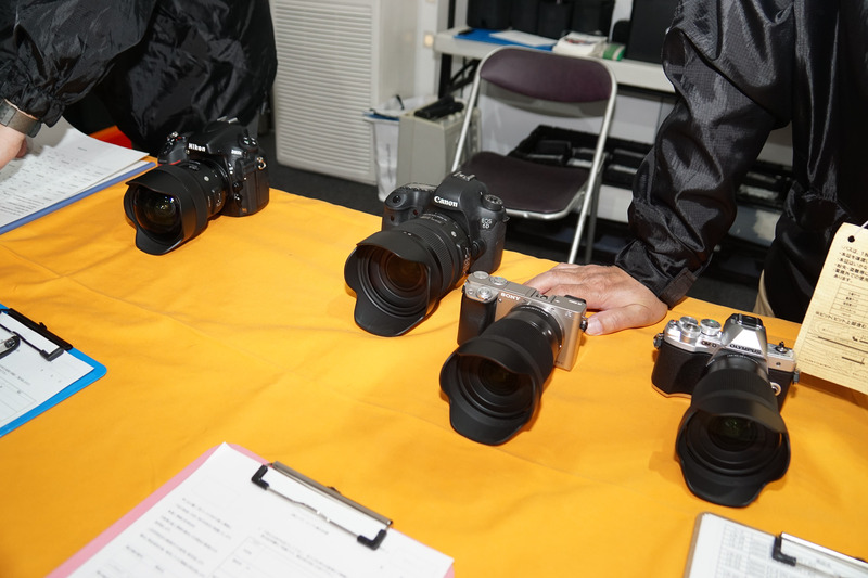 レンズの貸し出しができるシグマブース