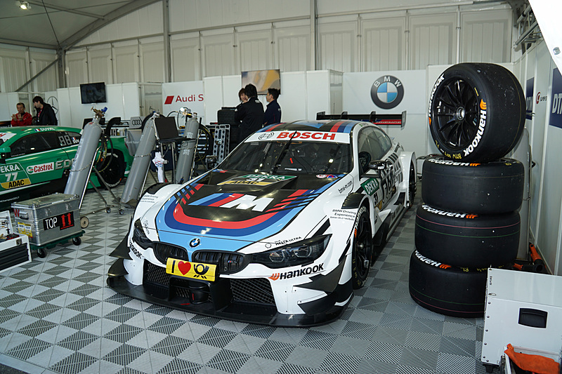 DTMに参戦している3メーカー、アウディ、BMW、メルセデス・ベンツの車両