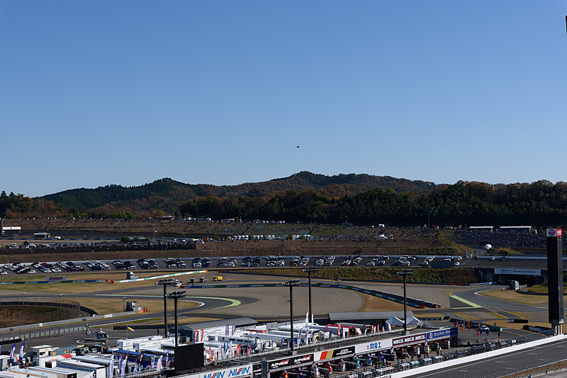 もてぎの空を縦横無尽に飛ぶ