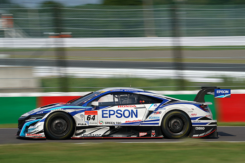 SUZUKA 1000kmで優勝した64号車「Epson Modulo NSX-GT」