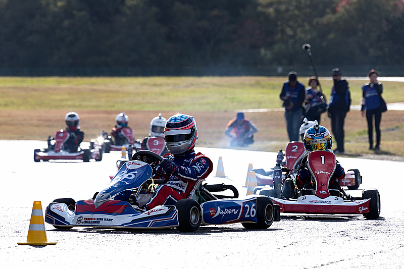 前半の5名をスラロームへ