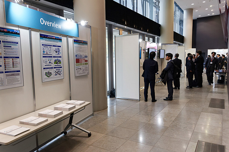 会場にはDirect Mapやコネクテッド技術についての展示も