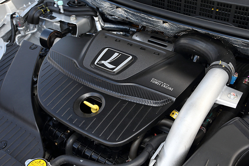 U6 GTの直列4気筒DOHC 1.8リッターターボエンジンは最高出力202PS/5200rpm、最大トルク30.6kgm/2000-4000rpm（ピーク値は32.6kgm/2000rpm）を発生