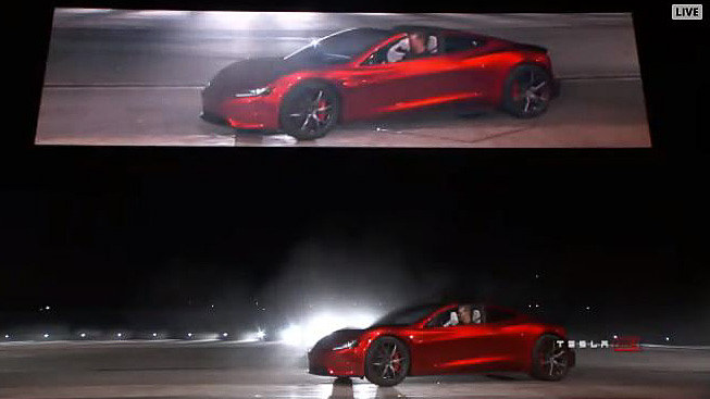 イーロン・マスク氏が登場したプレスカンファレンスのWeb中継