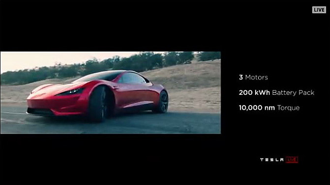 イーロン・マスク氏が登場したプレスカンファレンスのWeb中継