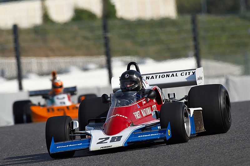 11月17日にドライで行なわれた練習走行