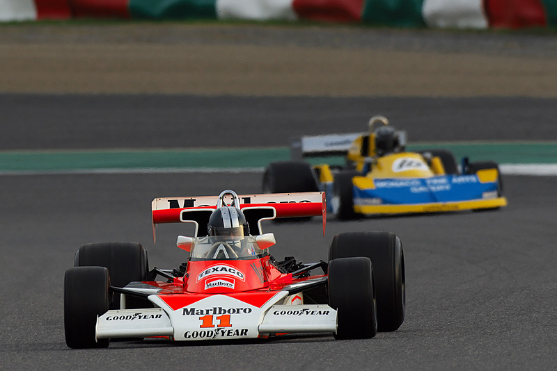 11月17日にドライで行なわれた練習走行