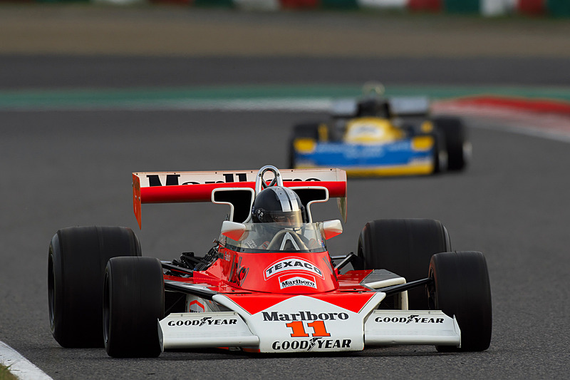 11月17日にドライで行なわれた練習走行