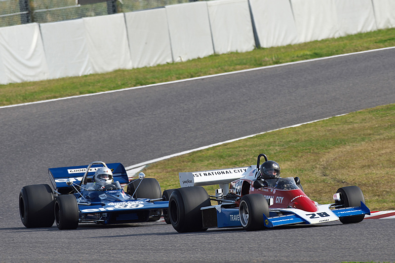 11月17日にドライで行なわれた練習走行