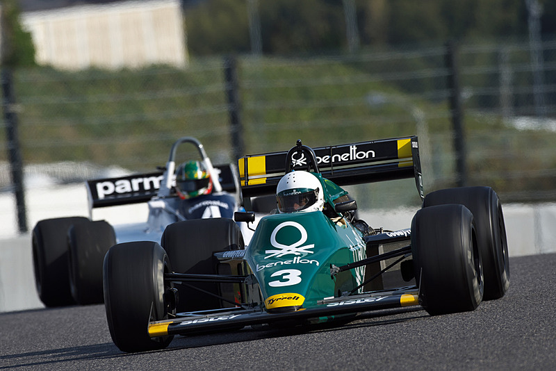 11月17日にドライで行なわれた練習走行