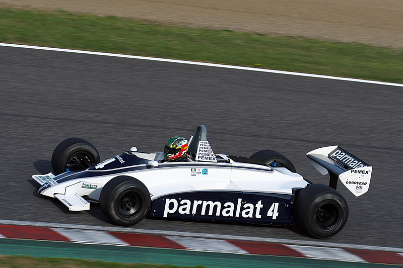 1981年のブラバム BT49C・フォード、このマシンでネルソン・ピケは1981年に初めてのチャンピオンを獲得