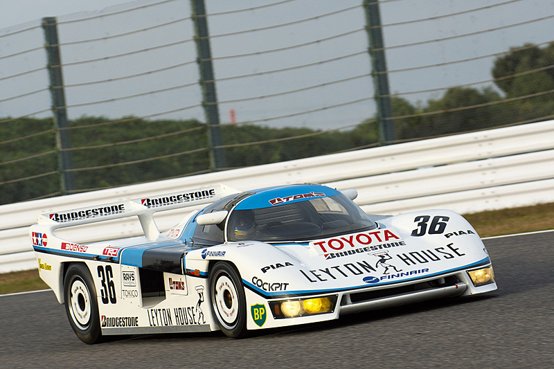 トヨタTOM'S 85C-L、レイトンブルーになる前のレイトンハウスカラーが珍しい