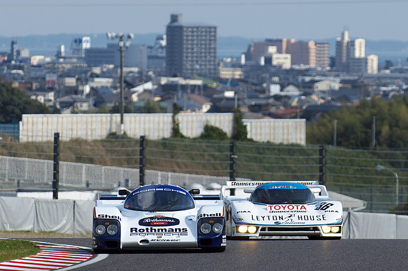 ポルシェ962CとトヨタTOM’S 85C-L