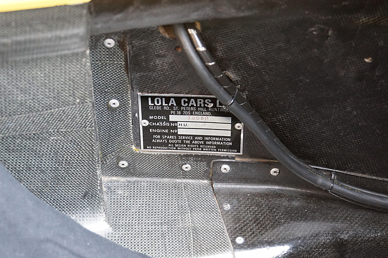 ローラT90/50・フォード、1990年当時はマルボロカラーだったが、なぜかキャメルイエローに