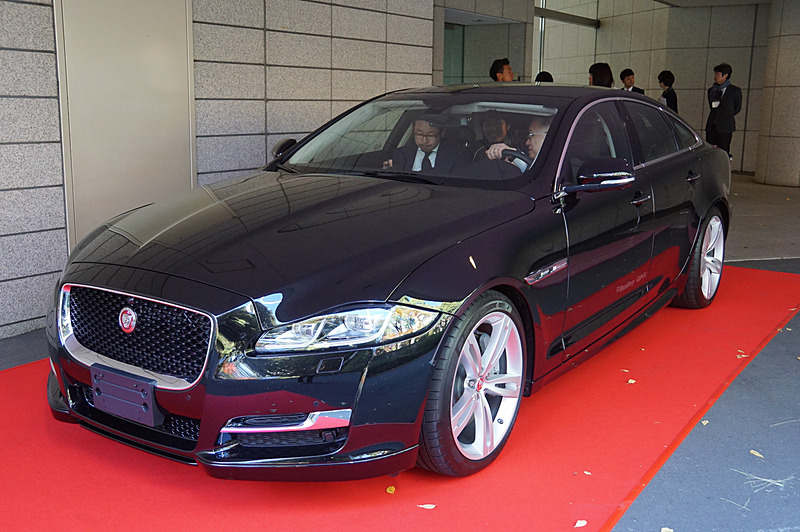 「QNXハイパーバイザー」のデモに利用されたジャガー「XJ」のコンセプトカー