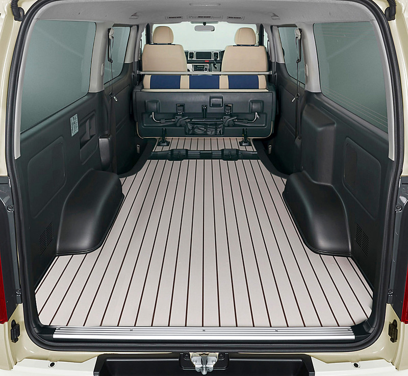 Type IIのラゲッジスペース