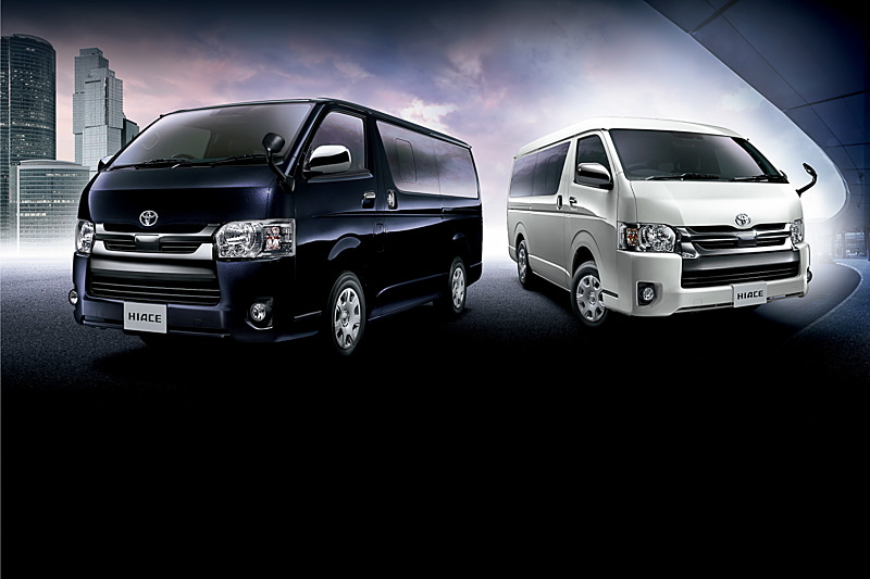 ハイエースとレジアスエースの特別仕様車「スーパーGL“DARK PRIME”」