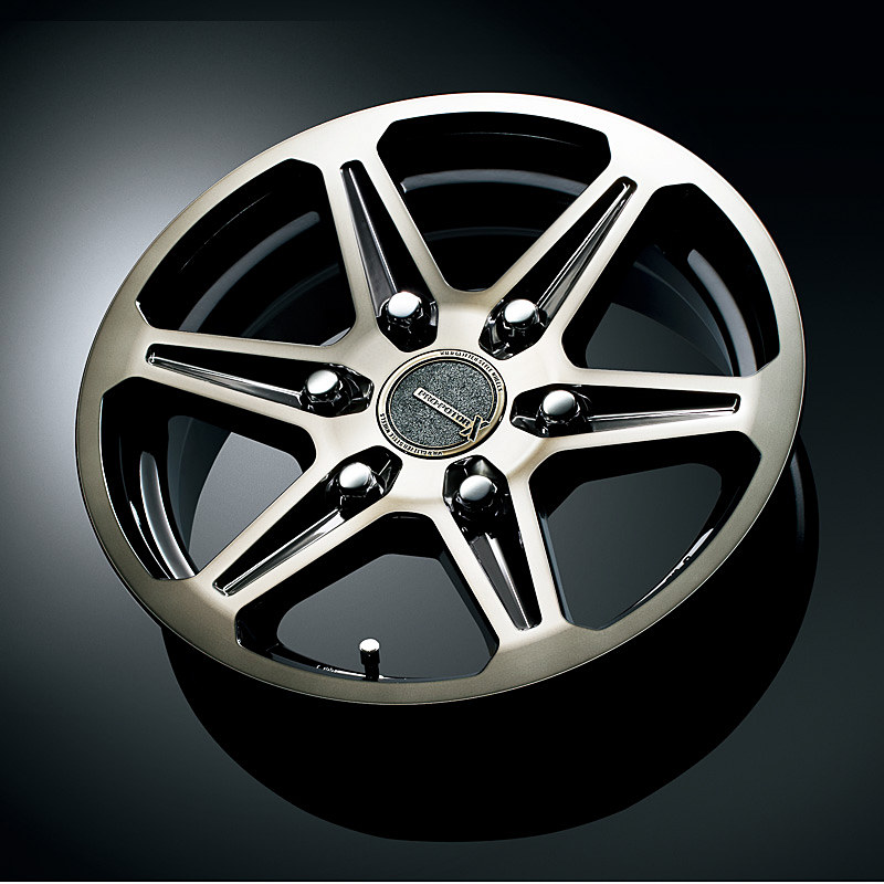 15インチアルミホイールセット「KYOHO PPX VX-06（ブラックポリッシュ×ブラッククリア）」8万2080円