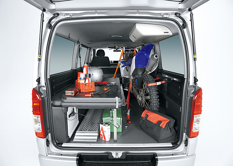 ベッドキット（ハーフラゲージモード）の使用イメージ