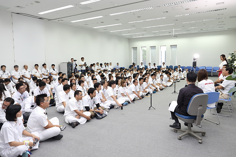 後半は質問タイムへ