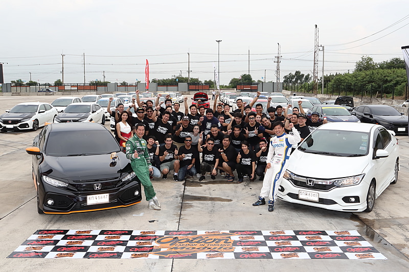 タイのユーザー走行会イベントに土屋圭市氏と松浦孝亮選手が参加