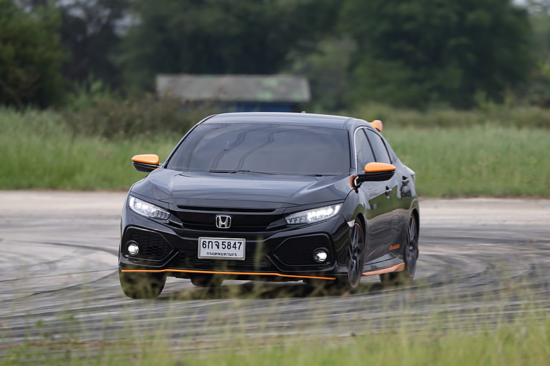 土屋氏が操るシビック