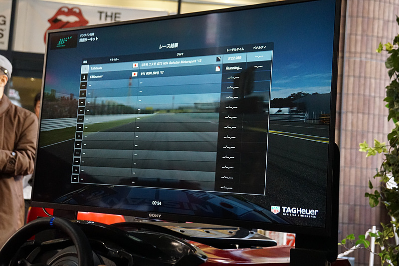 2周で行なわれたバトルは、松田選手による余裕の走りでバトルを制した