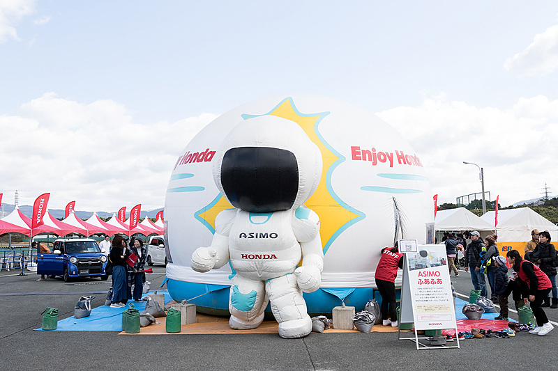 「ASIMOふあふあ」は子供に大人気だった