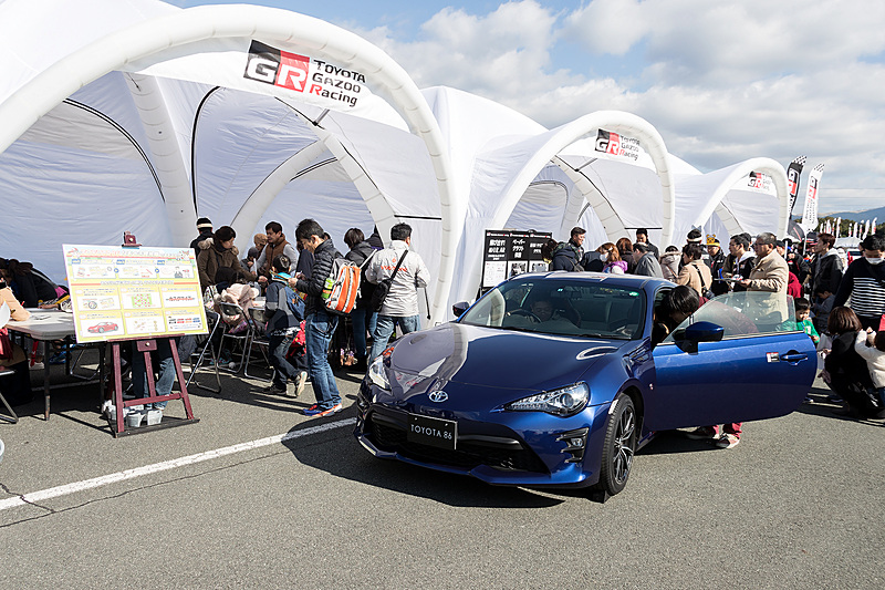 TOYOTA GAZOO Racingの体験コーナー