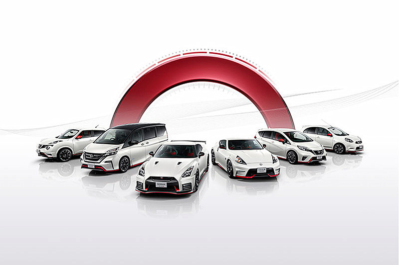 NISMOロードカーのラインアップ