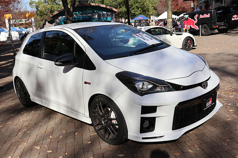 “GRシリーズの頂点に立つモデル”として150台が限定販売される「ヴィッツGRMN」