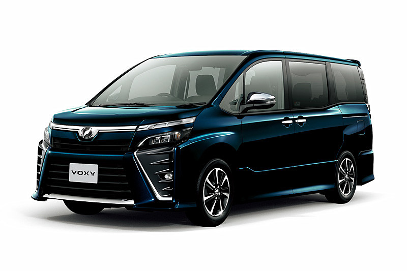 「ヴォクシー」の特別仕様車「ZS“煌”」。ボディカラーは「ブラキッシュアゲハガラスフレーク」