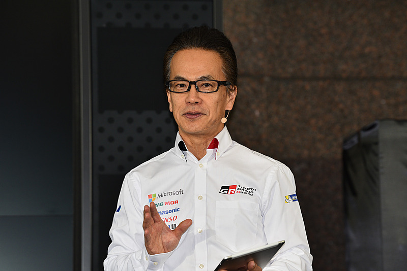 トヨタ自動車株式会社 専務役員 兼 GAZOO Racing Company プレジデント 友山茂樹氏