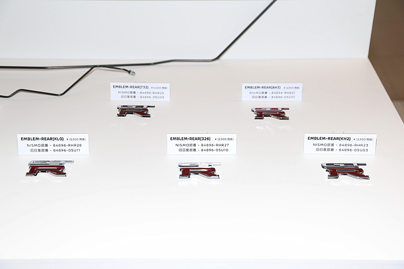 ハーネス、ホース/チューブ、エンブレム、外装部品など約80部品を販売