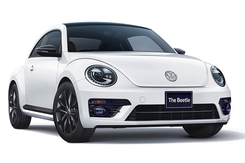 「ザ・ビートル ブラックスタイル」の「ピュアホワイト/ブラック」