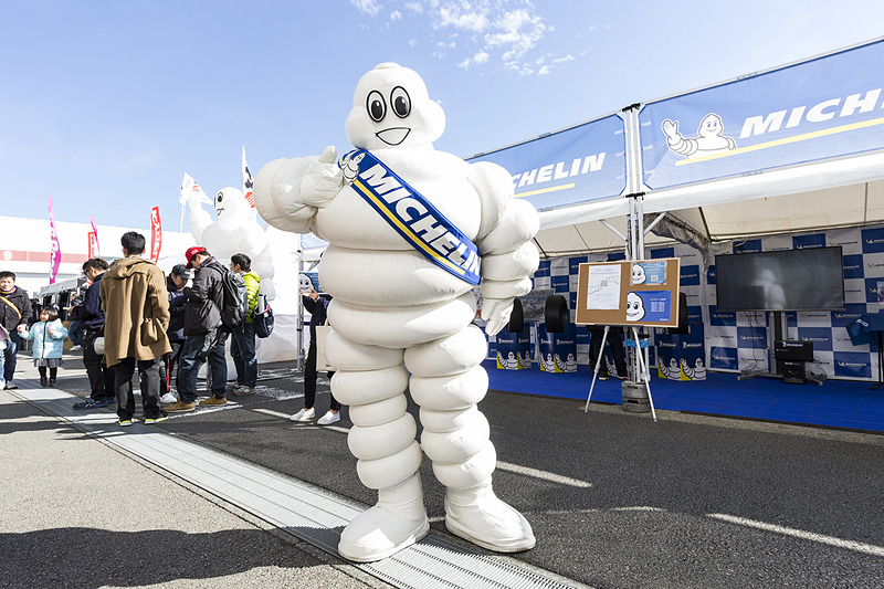 ミシュランタイヤブース