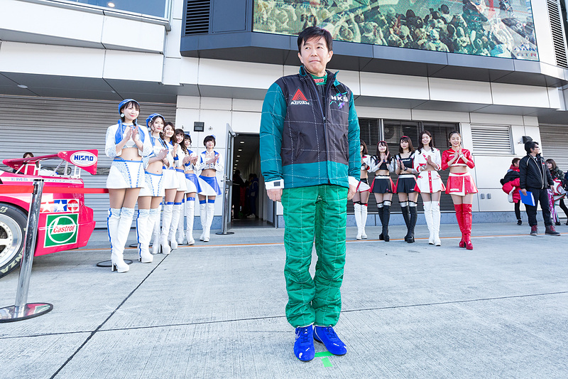 萩原修選手は菅生での勝利が記憶に残るHKS スカイラインに