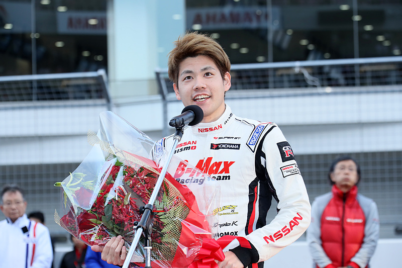 「F3チャンピオンになる目標を達成できて嬉しい」と高星明誠選手