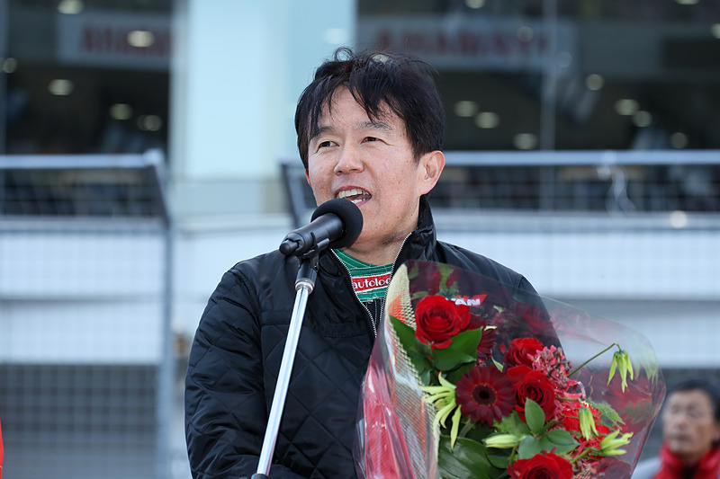 グループAをHKS スカイラインで戦った萩原修選手は「菅生で1993年に優勝したときと同じぐらい嬉しい」とコメント