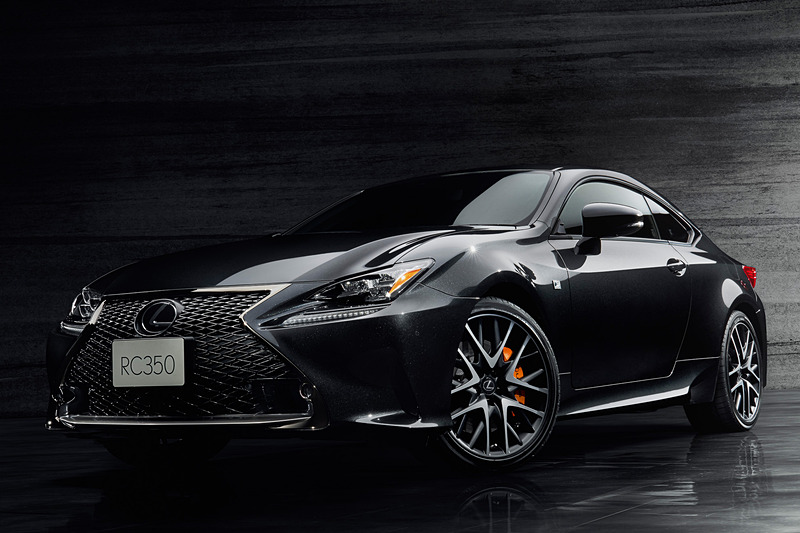 特別仕様車の「RC350“F SPORT Prime Black”」