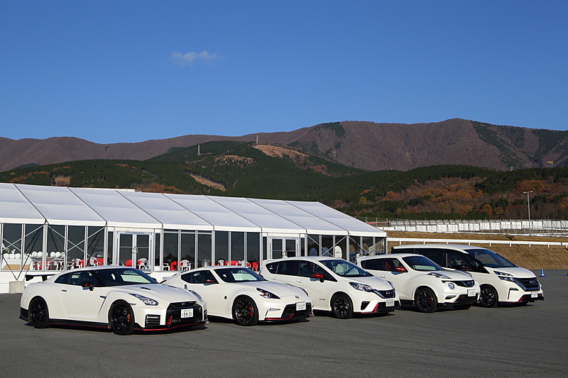 NISMOロードカーの所有者であれば、装備がなくても参加可能