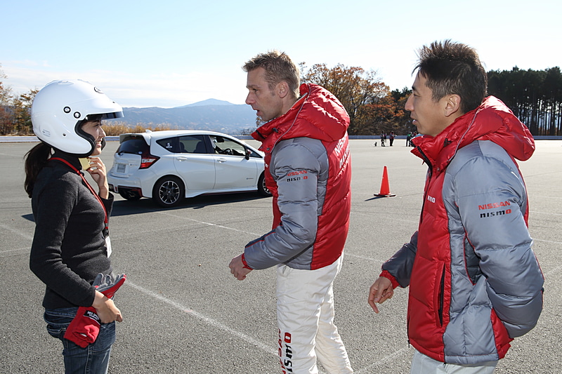 2回目の走行走行後には、クルム選手に「限界に近づけたね！　でもまだ（限界まで）もうちょっとあったよ」と声をかけていただいた